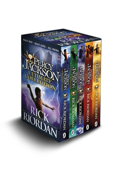 Penguin Books Set de 5 cărți din Colecția Supremă Percy Jackson