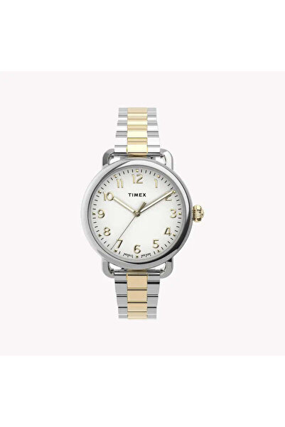 Timex Women's Silver Dial, Stainless Steel Band | Tw2u13800