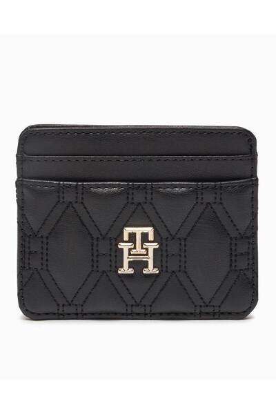 Tommy Hilfiger Black Card Holder Xw0Xw05668Bds
