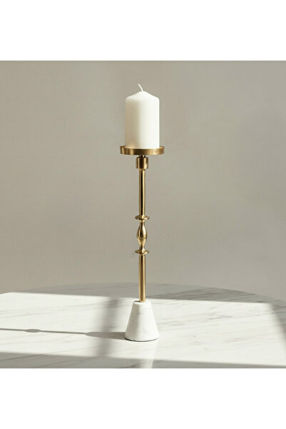 Generic Casa Luxe Decorative Pillar Candleholder - 11 x 11 x 42 cm