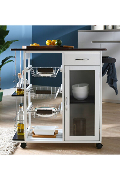 Generic حامل مطبخ متعدد الوظائف من مارفل مع تخزين ذكي