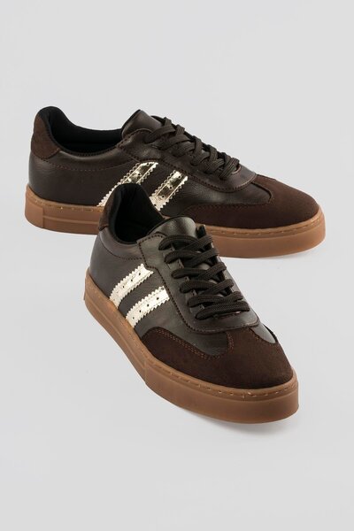 Mubiano Women's Sneaker Lace-Up Sports Shoes Leron Brown