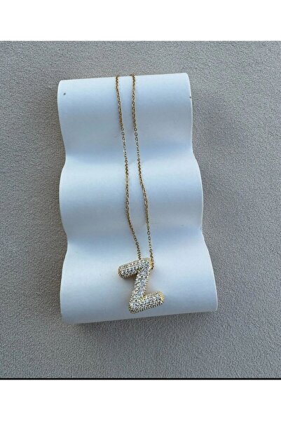 NİSLİYAKSESUAR ÇELİK HARF KOLYE (Z) HARFİ