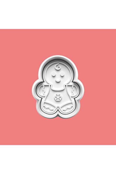 Sekovlog59 قالب بسكويت الرجل ذو الثلج والزنجبيل وقالب عجينة السكر