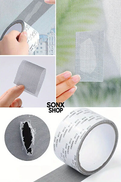 sonx Bandă adezivă SUPER puternică pentru repararea geamurilor, 2 Mt X 5 Cm B...