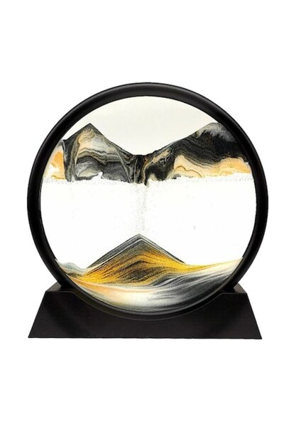 OEM Decorative object type painting with moving blue sand, 3D, rotating, anti...