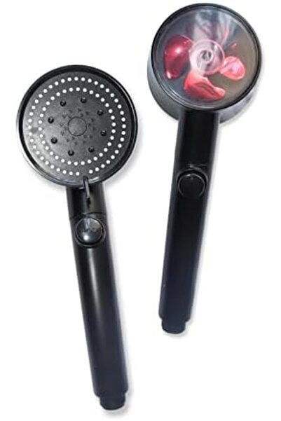 Yıldızan Esnshop Shower Head with Adjustable Turbo Fan Black Ktx-2999 1209132