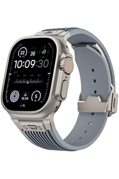 Nacario 42mm Krd-113 Sporty Look Silicone Band Compatible with Nrcrioshop Gra...