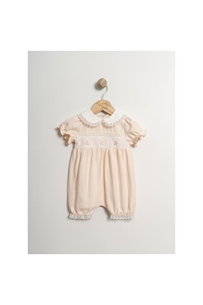 Mymio Nakışlı Dokuma Barbatöz - Somon