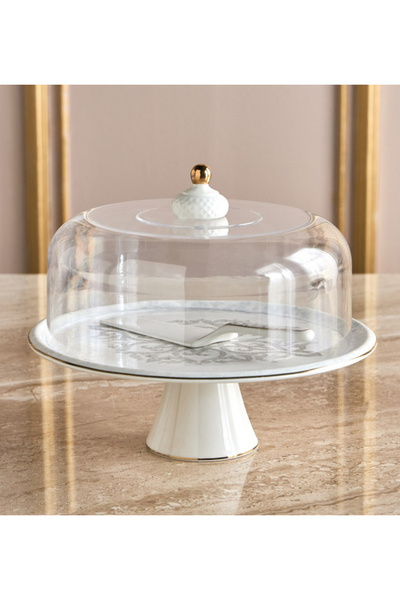 Generic Salwah Domed Cake Stand - 32 cm