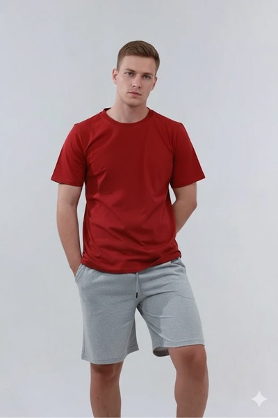 Erkek Regular Fit Bermuda Şort Rahat Kesim