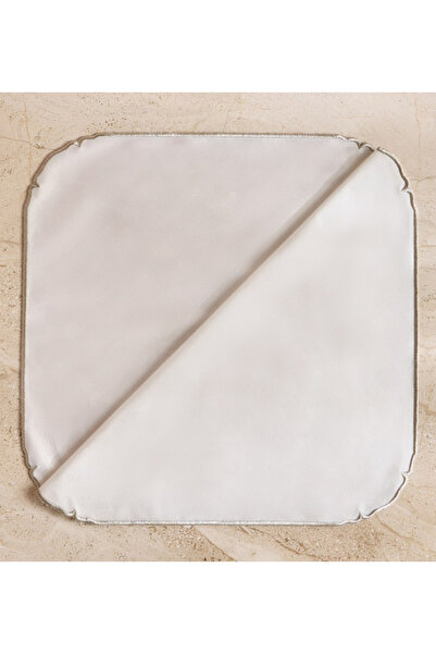 Generic Raqiya 4-Piece Table Napkin Set - 39 x 39 cm