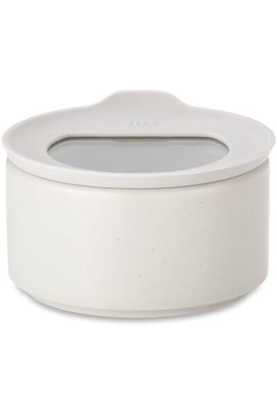 Yıldızan Esnshop One Ceramic Storage Container Ice White 1000ml D-Neone100-01...