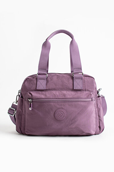 Sanmorris 4018 Women's Parachute Fabric 4-Compartment Crossbody Hand and Shou...