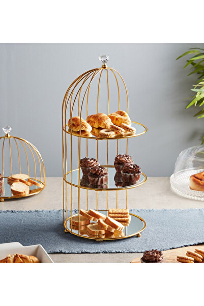 Generic Amesbury 3-Layer Server with Mirrored Tray