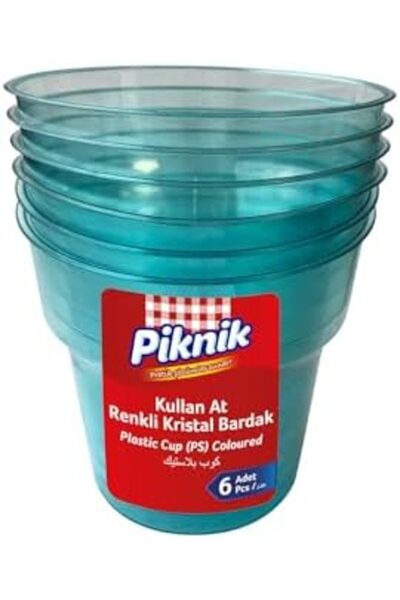 Nacario Nrcrioshop Picnic Disposable Crystal Bar Set.6 Colorful 1201248