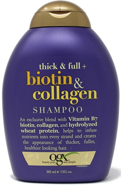OGX Thick & Full Biotin & Collagen Shampoo, 13Oz