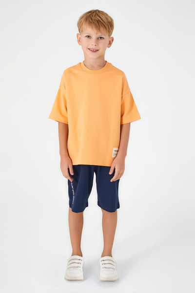 Rolypoly Boys' Bermuda Suit - Dark Pumple