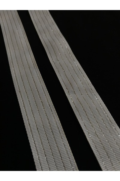 ULUPAMİR شريط مخطط أبيض لامع