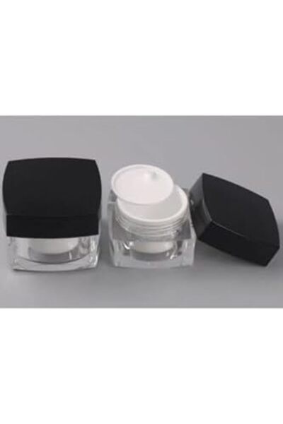 Nacario Nrcrioshop 5 ml Cream Jar, Cosmetic Box, Acrylic Cream Boxes with Bla...