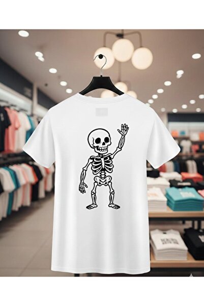 playwear PLAY WEAR Tricou unisex cu decolteu rotund, imprimat pe spate, cu de...