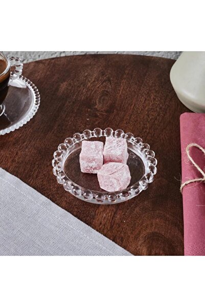 Nacario Nrcrioshop Girona Glass Round Plate 1201248