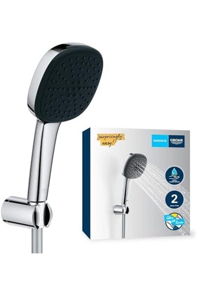 Yıldızan Esnshop 110 Hand Shower Set, 110mm Square 2-Stream Hand Shower, Show...