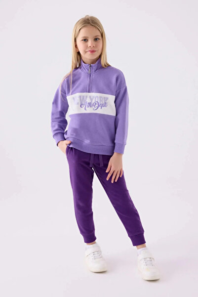 Rolypoly Girl's tracksuit - lila
