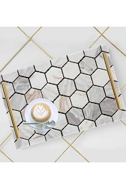 Generic LOWHA Decorative Acrylic Serving Tray