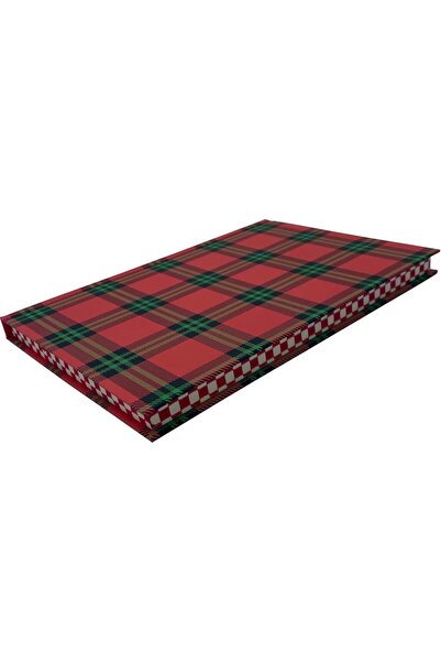 Yıldızan Esnshop Thick Checkered Plaid Unlined Notebook 1209132