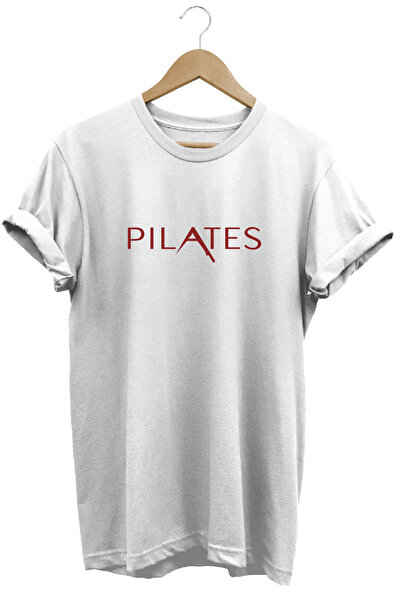 onsrawear Μπλουζάκι Unisex Basic με μινιμαλιστικό σχέδιο Pilates Sportsman, τ...