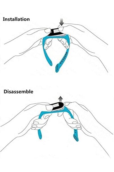 Nacario Nrcrioshop Compatible with Mi Band Compatible with 3/4/ 5/6 Watch Str...