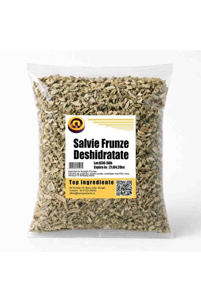 Top Ingrediente Salvie Frunze Deshidratate – Aroma Intensa, Ideala pentru Car...