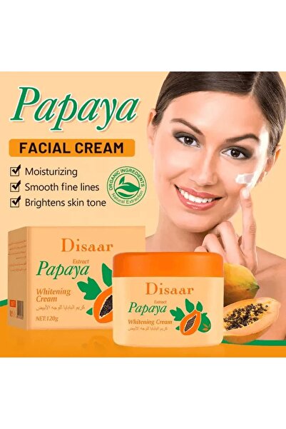DISAAR Beauty Papaya Extract Skin Whitening Cream from Desar - 120 grams
