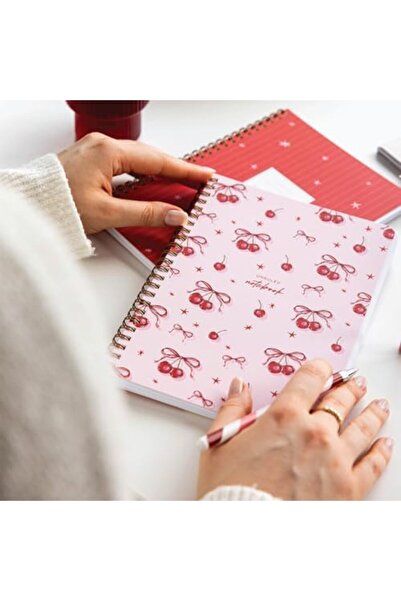 Nacario Nrcrioshop A5 Spiral Cardboard Cover Set of 2 Plain Unlined School No...