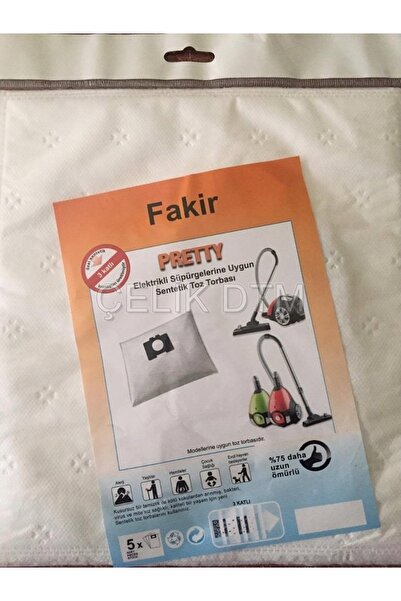 ferhat0 فاكير بريتي حقيبة غبار قماشية - 20 قطعة