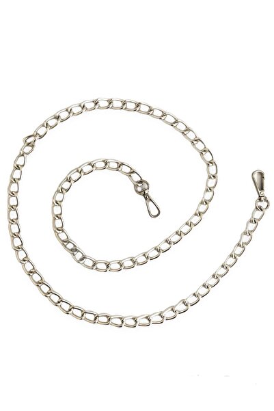 Chain Bag Shoulder Strap - Silver Color (100 Cm)