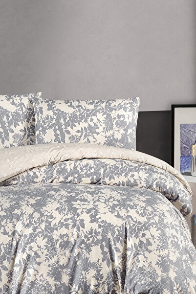 First Choice Colin 100% Cotton Double Duvet Cover Set - Fitted Sheet