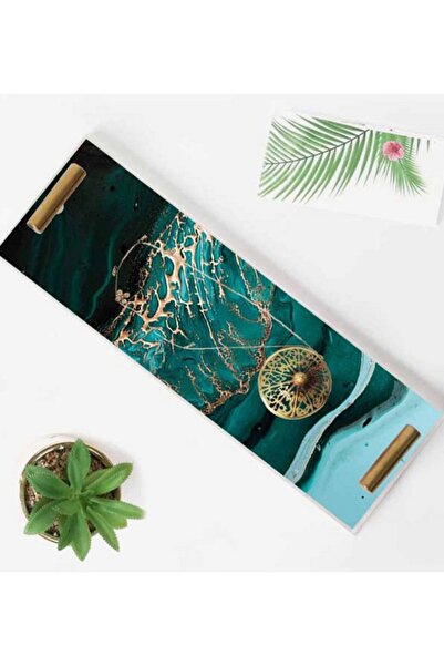 LOWHA Decorative Acrylic Serving Tray