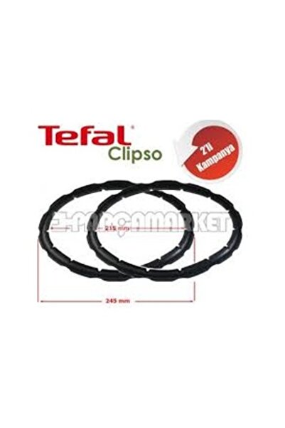 ferhat0 قدر ضغط تيفال كليبسو مطاطي 3 لتر 4.5 لتر 6 لتر مزدوج
