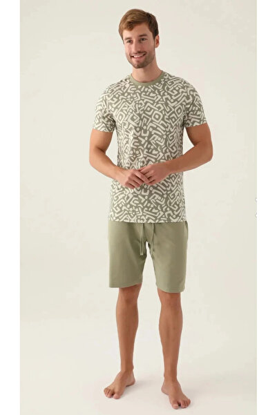 Arnetta Father son bermyuda set - cream