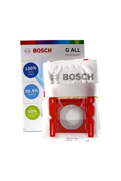 Bosch - كيس غبار للمكنسة الكهربائية من نوع سيمنز جي (منتج معبأ) (507562312)