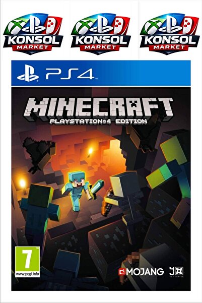 Konsol Market Minecraft - Playstation 4 Oyunu (Açılmış)