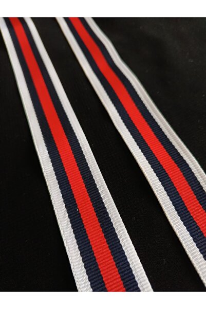 ULUPAMİR شريط أفقي أحمر أسود أبيض