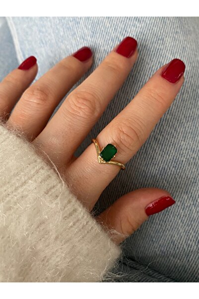 Pinery Jewels إصدار محدود - خاتم نسائي قابل للتعديل من حجر الباجيت