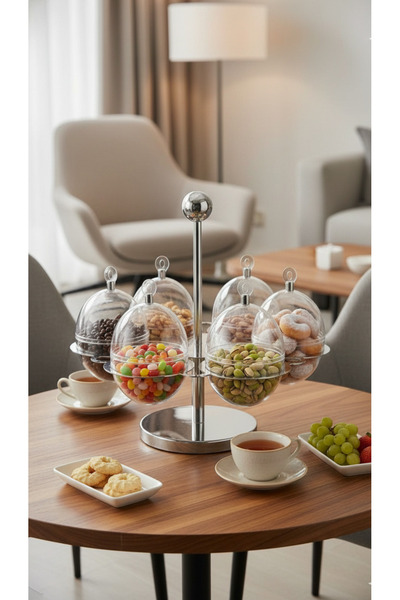 Generic A luxurious, royal-style candy and nut holder