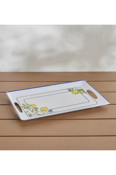 Generic صينية تقديم من الميلامين على شكل ليمون