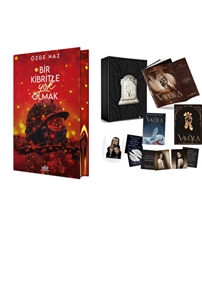 Guardian Kitap Bir Kibritle Yok Olmak 2 Yan Boyalı Ciltli ve Vaveyla 2 Kış Dö...