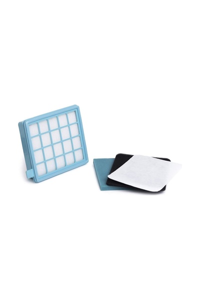 ferhat0 Philips Compatible Powerpro Active - Fc 8636 Hepa Filter4& # 039;LÜ Set