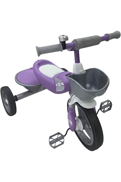 Leno Kids 3-Wheel Tricycle For Toddlers With Comfortable Leather Seat, Front ...